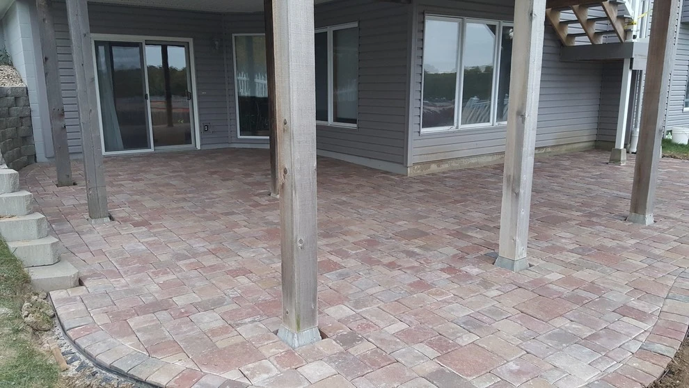 Willow Creek Cobblestone Paver Patio by Above And Beyond Complete Grounds Maintenance - Photo 10
