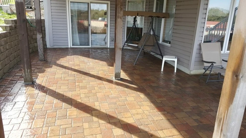 Willow Creek Cobblestone Paver Patio by Above And Beyond Complete Grounds Maintenance - Photo 4