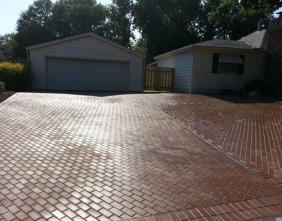 Holland Stone Paver Driveway by Above And Beyond Complete Grounds Maintenance - Photo 3