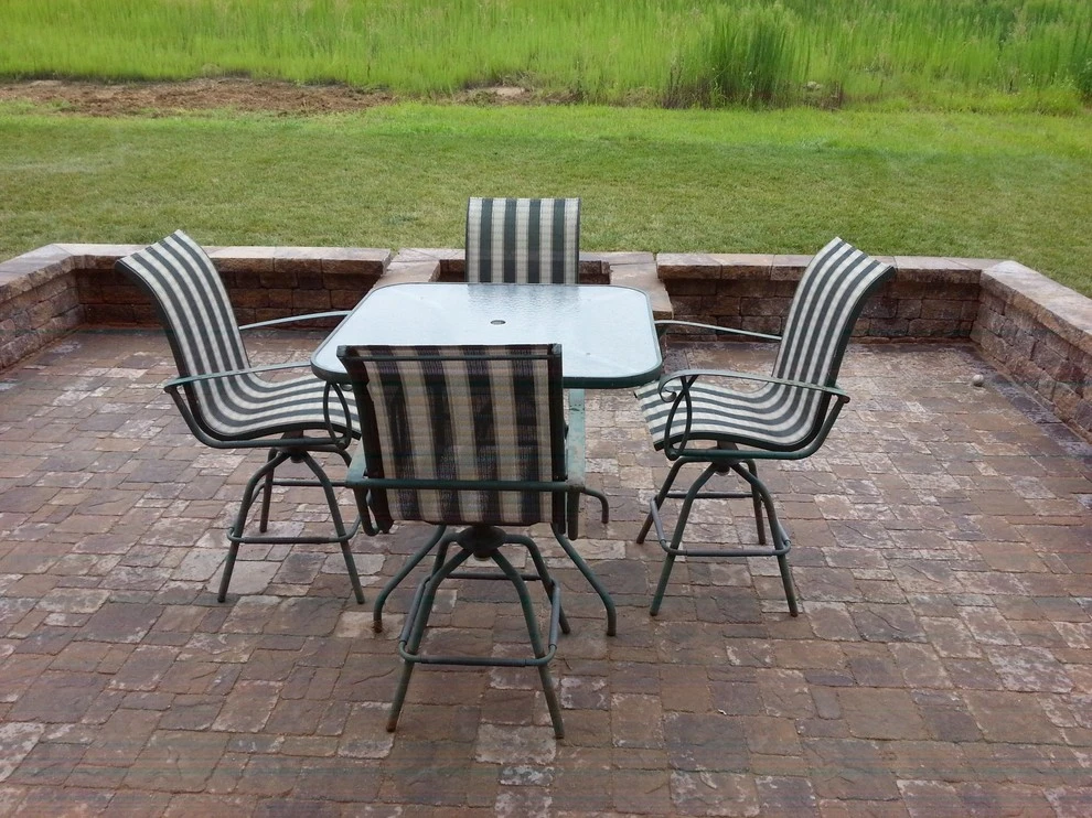 Tumbled Belgian Paver Patio by Above And Beyond Complete Grounds Maintenance - Photo 4