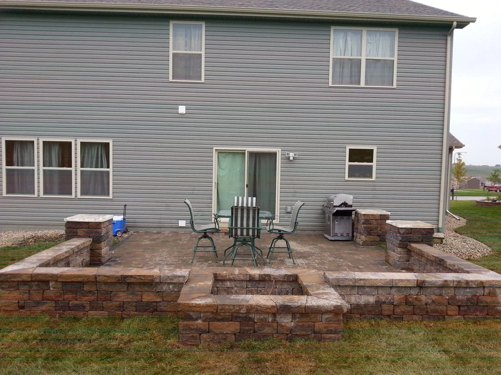 Tumbled Belgian Paver Patio by Above And Beyond Complete Grounds Maintenance - Photo 7