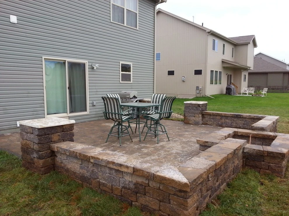 Tumbled Belgian Paver Patio by Above And Beyond Complete Grounds Maintenance - Photo 9