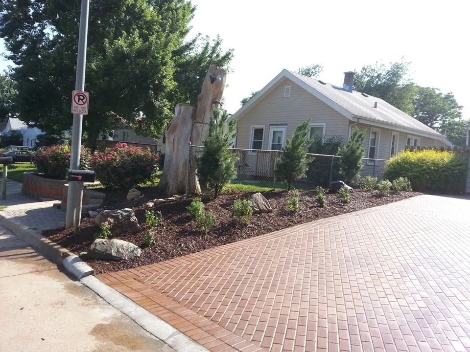 Holland Stone Paver Driveway by Above And Beyond Complete Grounds Maintenance - Photo 8