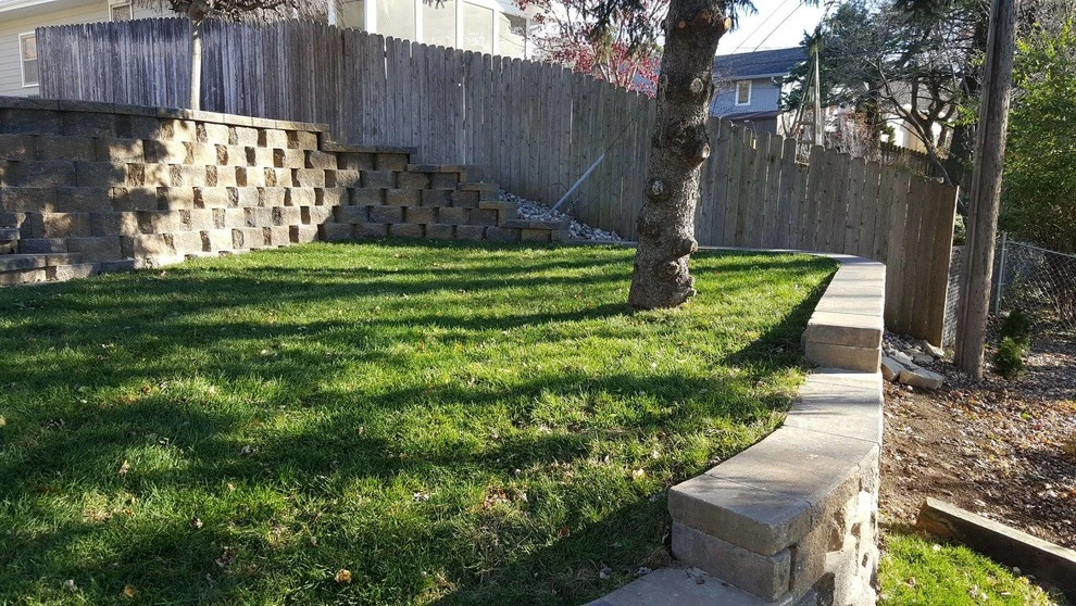 Clifton Retaining Wall With Geo-Grid by Above And Beyond Complete Grounds Maintenance - Photo 2