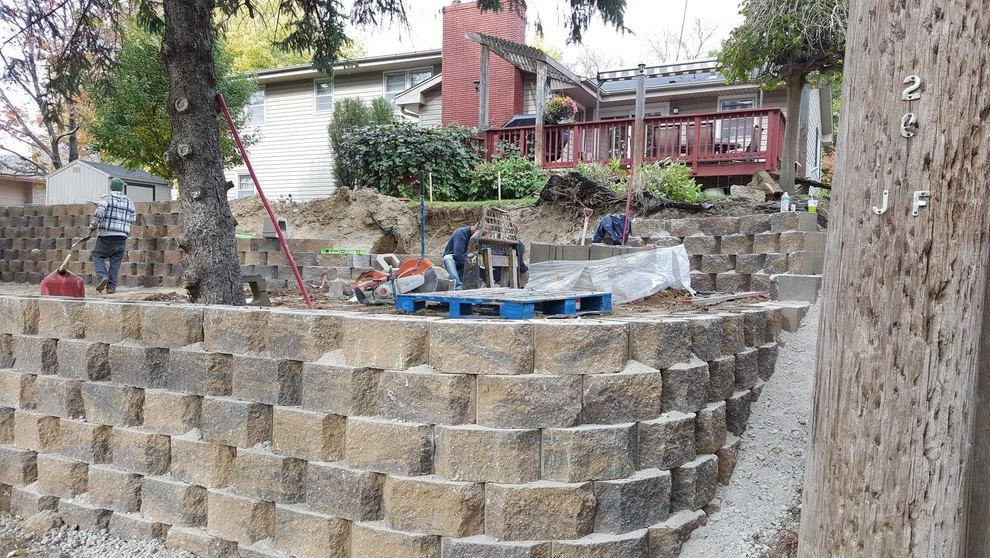 Clifton Retaining Wall With Geo-Grid by Above And Beyond Complete Grounds Maintenance - Photo 12