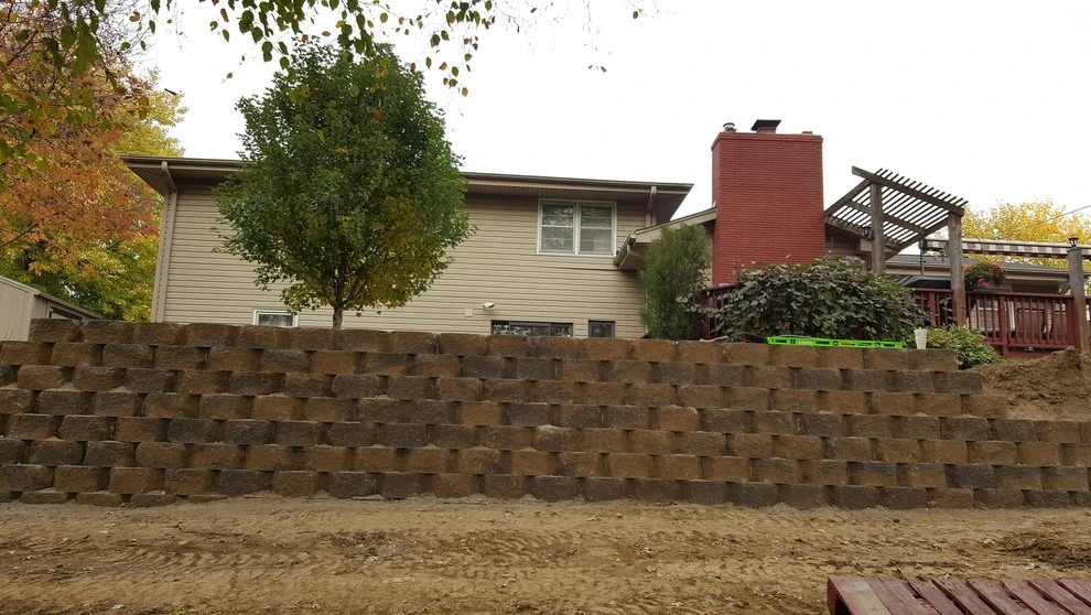 Clifton Retaining Wall With Geo-Grid by Above And Beyond Complete Grounds Maintenance - Photo 14