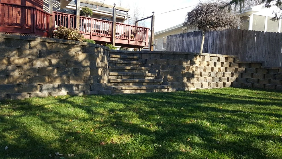 Clifton Retaining Wall With Geo-Grid by Above And Beyond Complete Grounds Maintenance - Photo 8