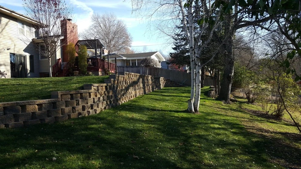 Clifton Retaining Wall With Geo-Grid by Above And Beyond Complete Grounds Maintenance - Photo 7