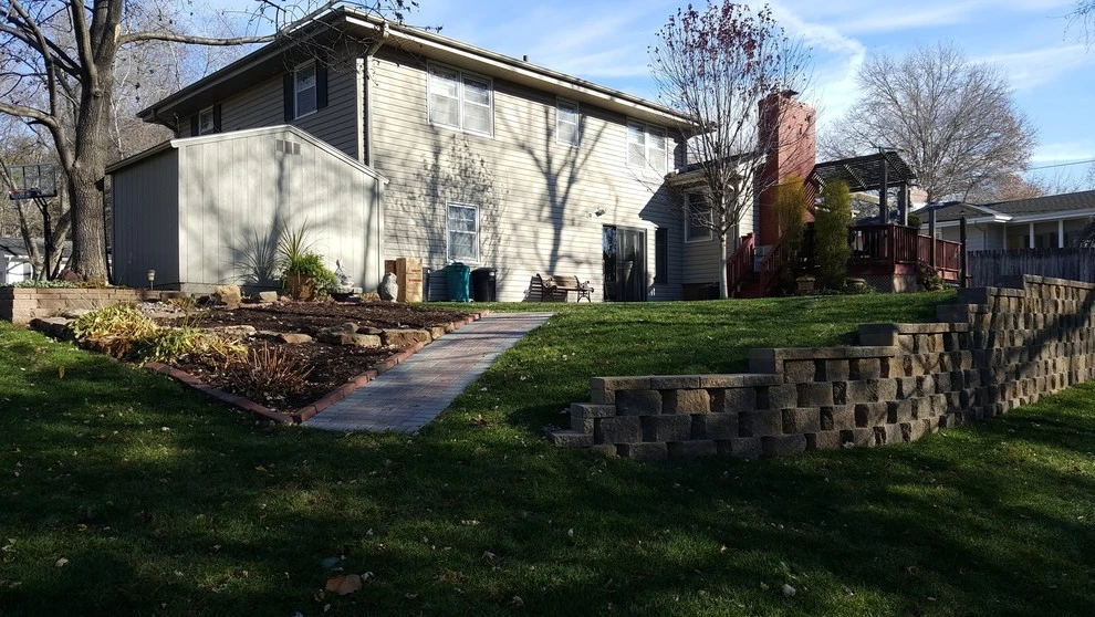 Clifton Retaining Wall With Geo-Grid by Above And Beyond Complete Grounds Maintenance - Photo 10
