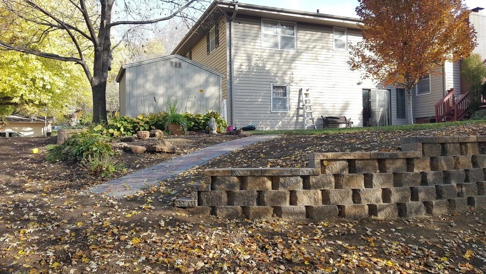 Clifton Retaining Wall With Geo-Grid by Above And Beyond Complete Grounds Maintenance - Photo 4