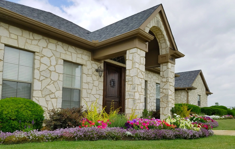 Front Yard Landscaping Project in Prosper by Absolutely Bushed Landscaping - Photo 3