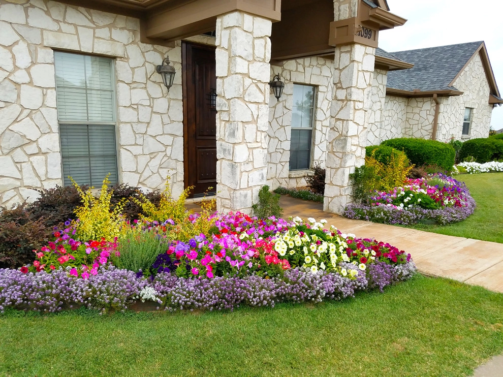 Front Yard Landscaping Project in Prosper by Absolutely Bushed Landscaping - Photo 2