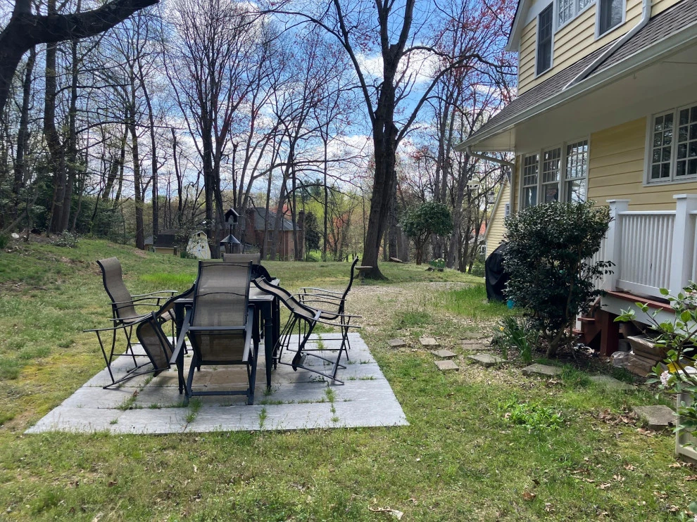 Pastoral backyard patio addition by Lawson Yardscapes - Photo 2