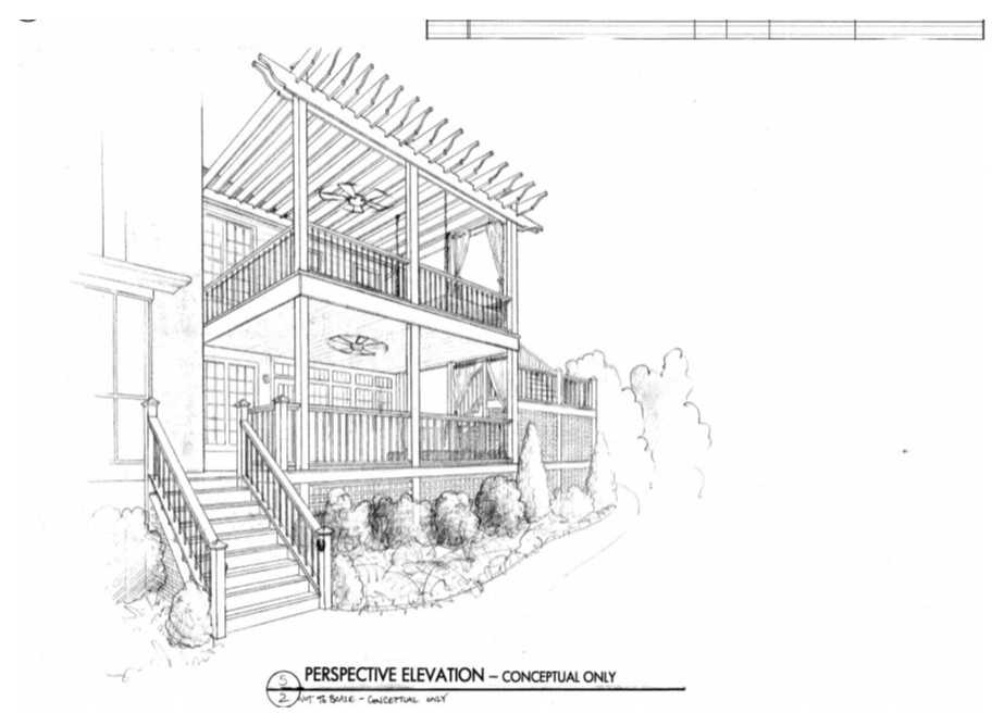 Elevation Drawings and Renderings by Graham Kimak Landscape Designs - Photo 5