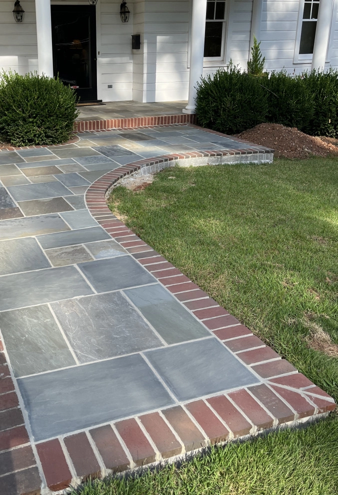 Outdoor terrace stone/concrete/paver by Graham Kimak Landscape Designs - Photo 7