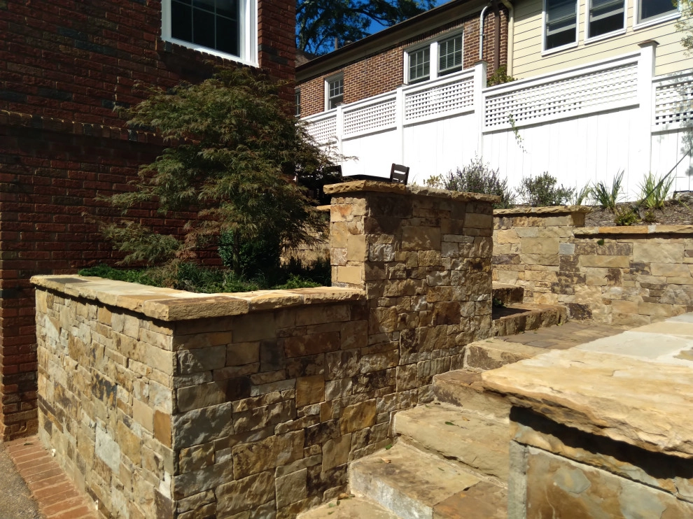 Stone slabs steps by Graham Kimak Landscape Designs - Photo 10