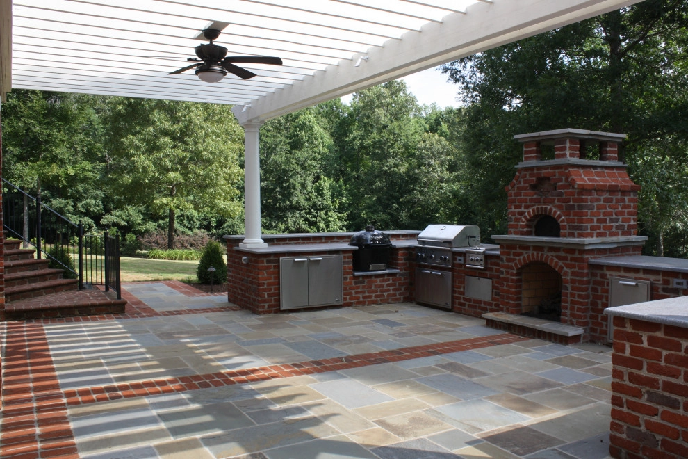 Outdoor terrace stone/concrete/paver by Graham Kimak Landscape Designs - Photo 17