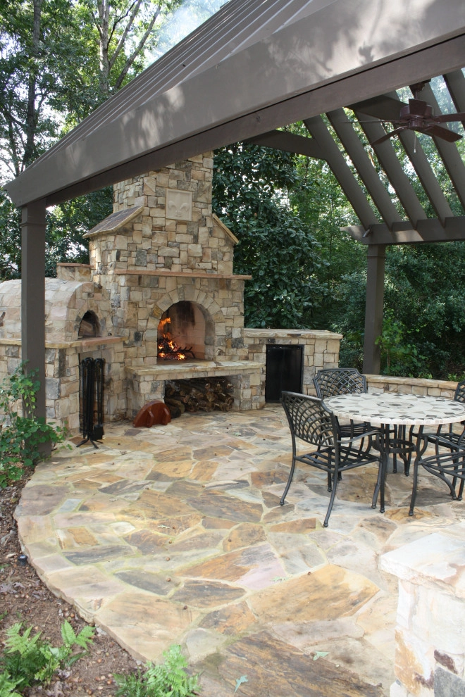 Outdoor terrace stone/concrete/paver by Graham Kimak Landscape Designs - Photo 20