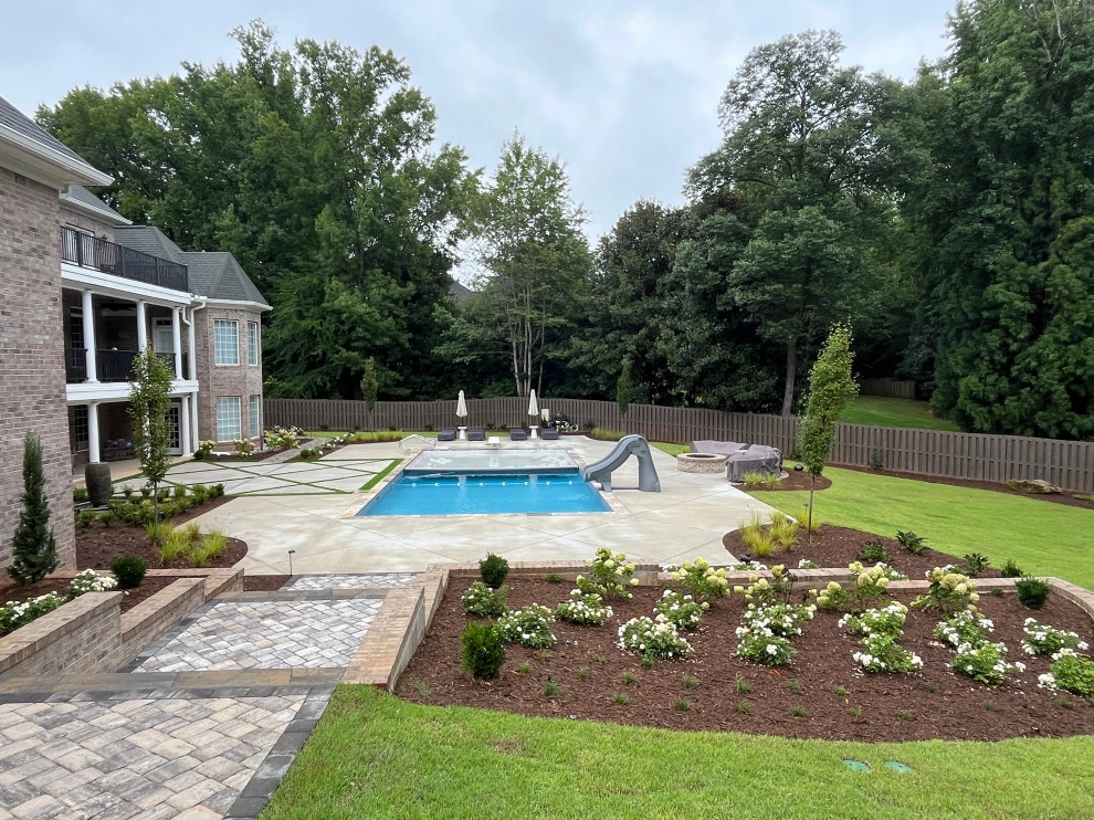 Outdoor terrace stone/concrete/paver by Graham Kimak Landscape Designs - Photo 25