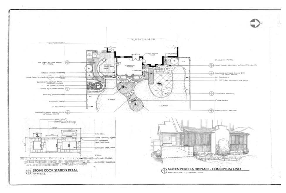 Elevation Drawings and Renderings by Graham Kimak Landscape Designs - Photo 8