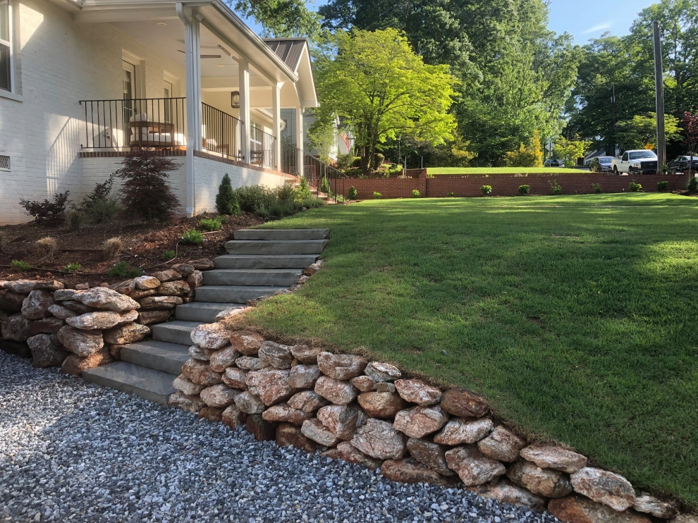 Boulder/Rock Retaining Walls by Graham Kimak Landscape Designs - Photo 9