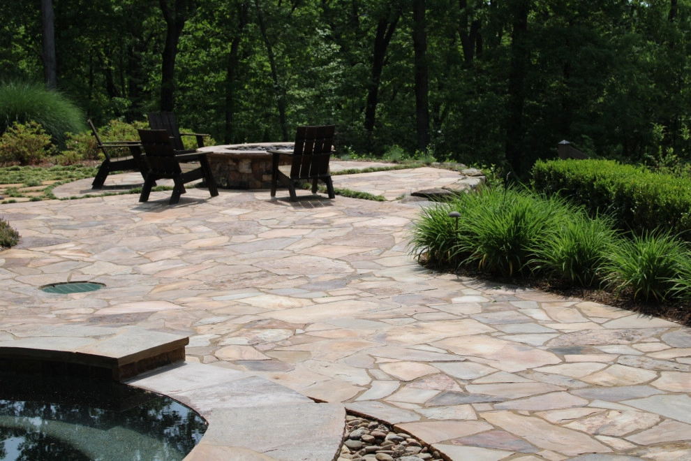 Outdoor terrace stone/concrete/paver by Graham Kimak Landscape Designs - Photo 18