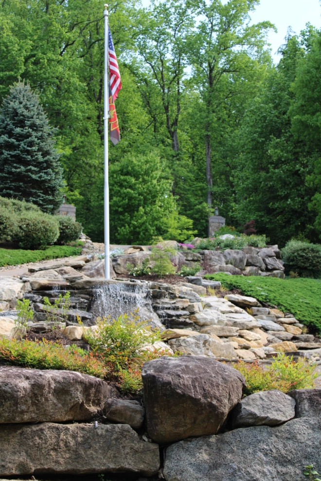 Water Feature/ Process by Graham Kimak Landscape Designs - Photo 9