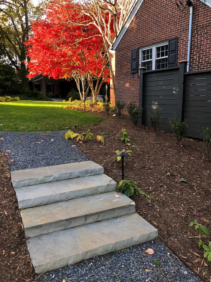 Stone slabs steps by Graham Kimak Landscape Designs - Photo 11