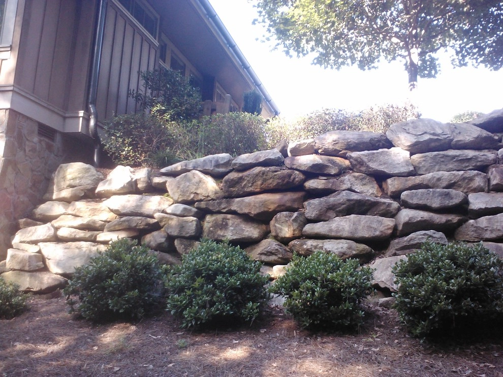 Boulder/Rock Retaining Walls by Graham Kimak Landscape Designs - Photo 14