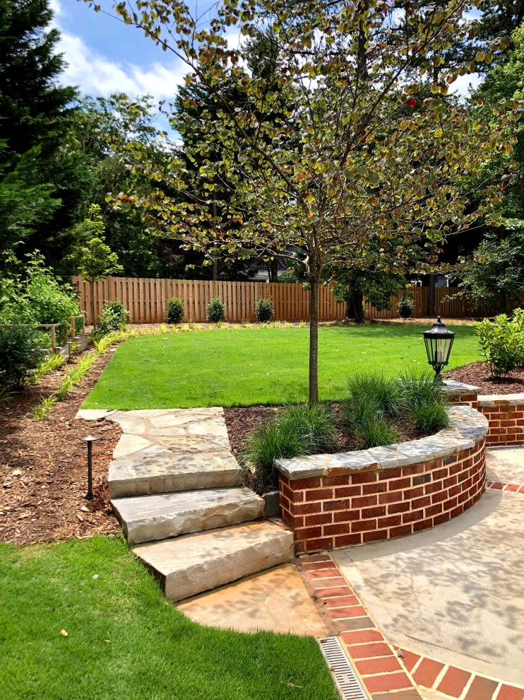 Stone slabs steps by Graham Kimak Landscape Designs - Photo 12