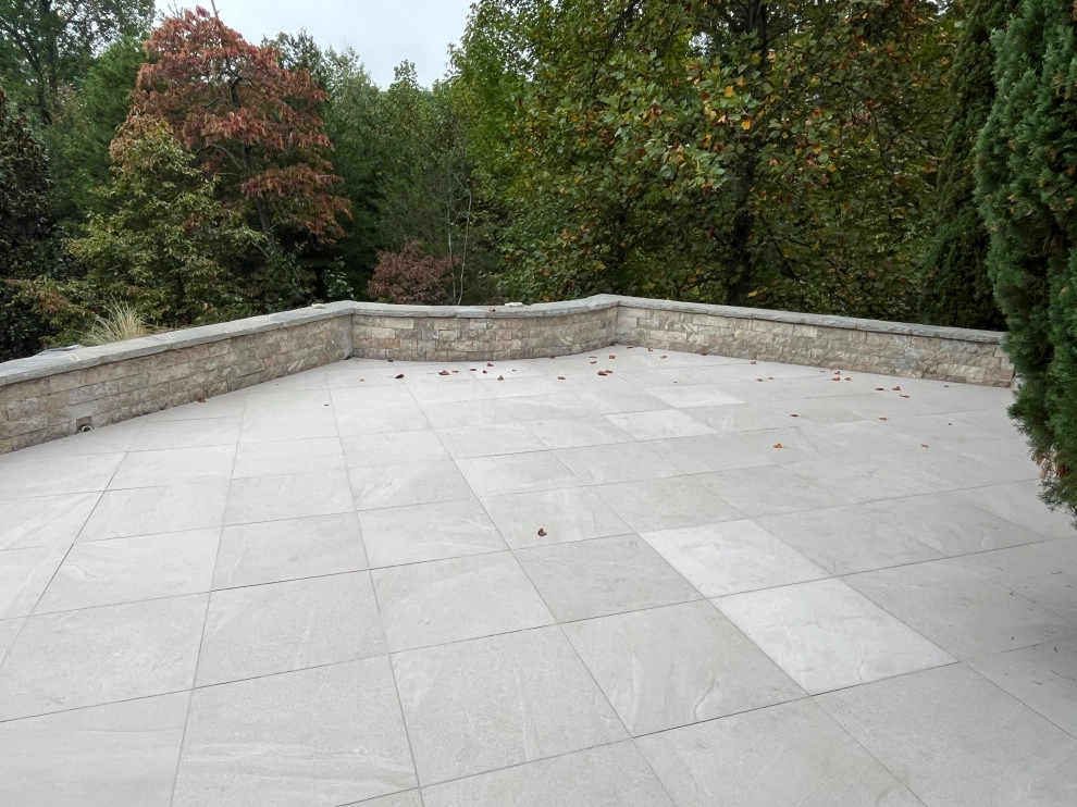 Outdoor terrace stone/concrete/paver by Graham Kimak Landscape Designs - Photo 3