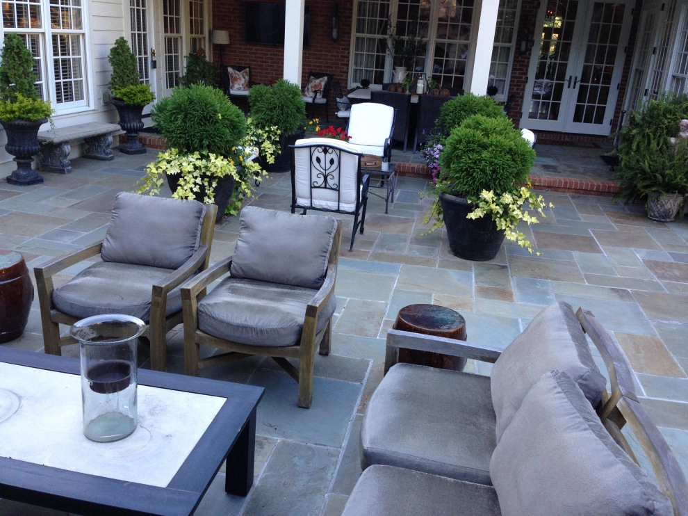 Outdoor terrace stone/concrete/paver by Graham Kimak Landscape Designs - Photo 2