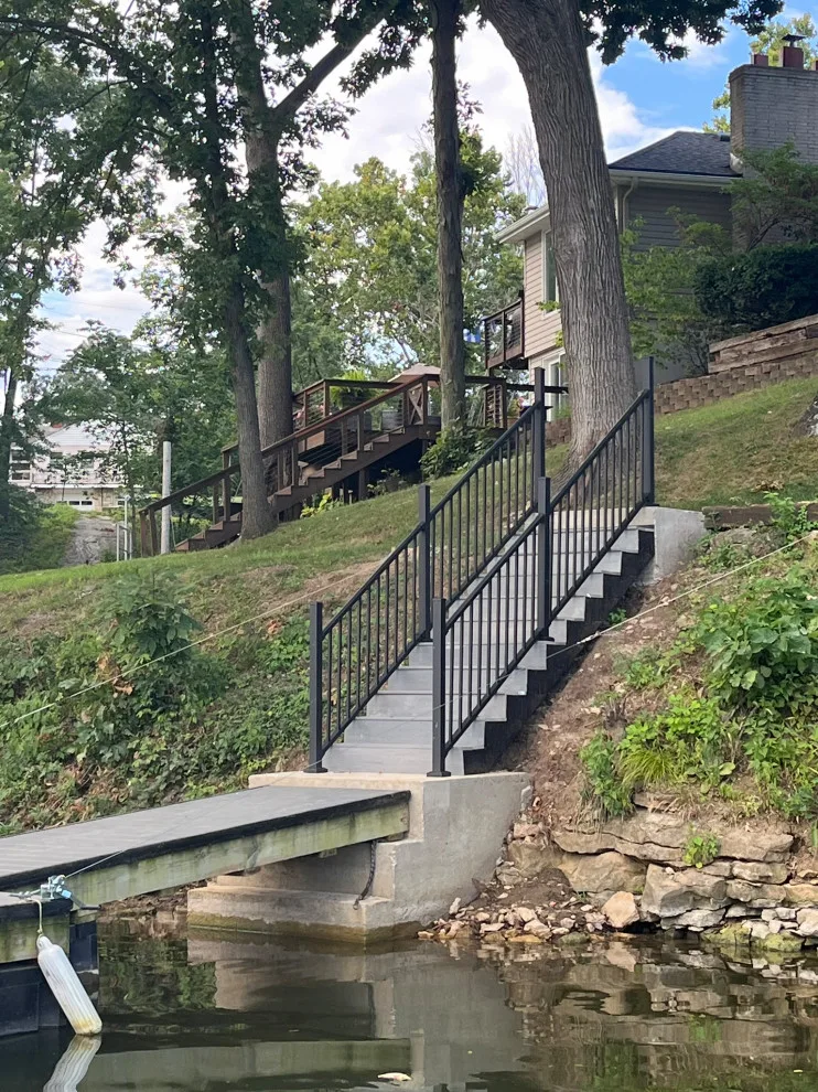 Modifiable Dock, Steps, and Patio at Lake Waukomis, MO by Elite One, Inc. - Photo 3