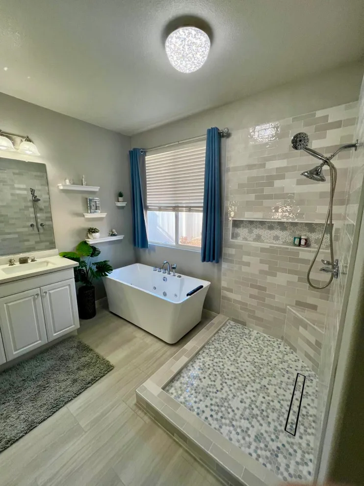 Corona Bathroom Renovation by California Home Center - Photo 2