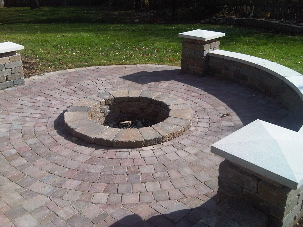 Outdoor Fireplace by Green Acres Landscape & Design Inc. - Photo 2