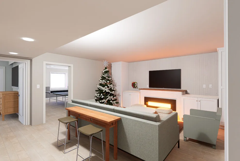 Upscale Basement Remodeling in Beechspring Farm by Authentic Carpentry LLC - Photo 11