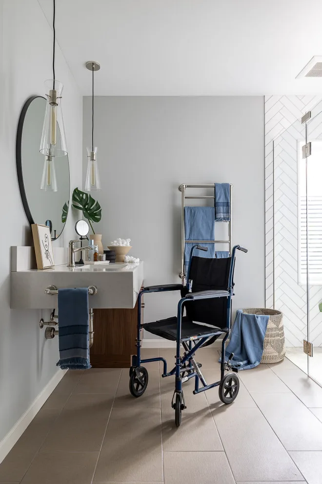 Bathroom Design for Aging in Place by Designer Builders Inc. - Photo 13