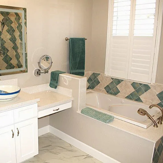 Alan and Dawn Bathroom Transformation Before and After by Bridges Const. - Photo 2