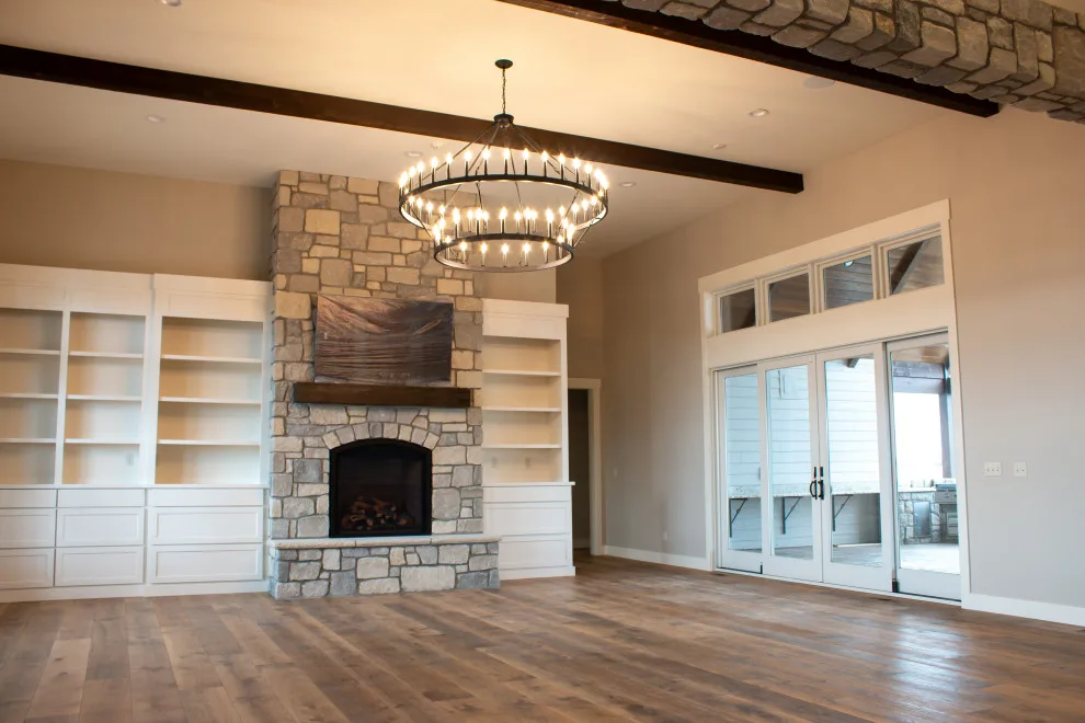 Albright Classic Residence - Living and Kitchen Spaces by Robbins Construction - Photo 9