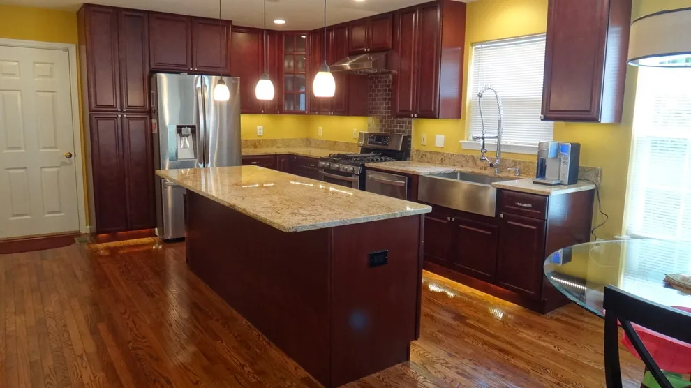 Cherry Glaze Kitchen Renovation - Alexandria, VA by WISA Solutions - Photo 5
