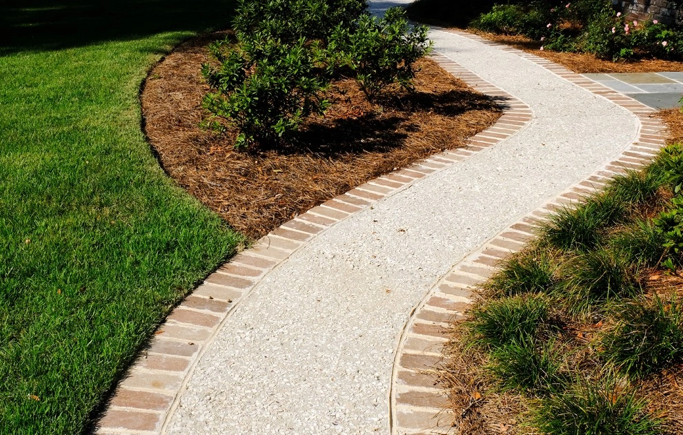 Stately tabby and brick by Green Grass Landscape Contractors - Photo 8
