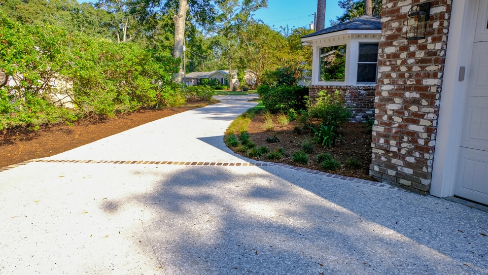 Stately tabby and brick by Green Grass Landscape Contractors - Photo 5