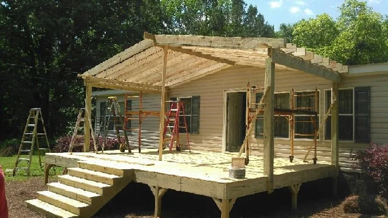 Updated Sheltered Porch by Herring Builders - Photo 5