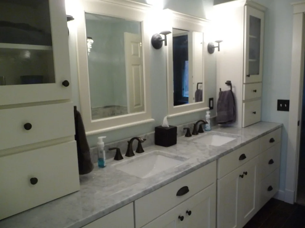 Andrew and Jackie's Restroom by Cornerstone Remodeling, Inc. - Photo 2