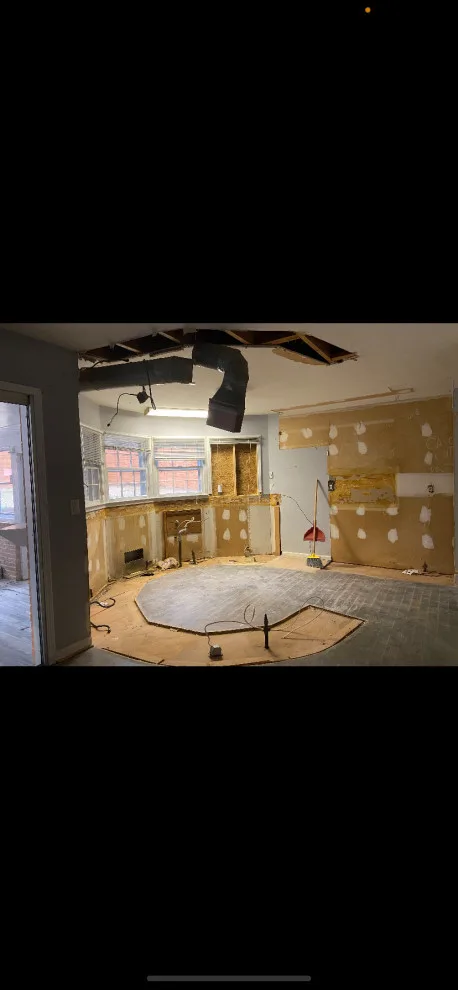 Kitchen Remodel with Angled Design by Hill Residential Contractors - Photo 2