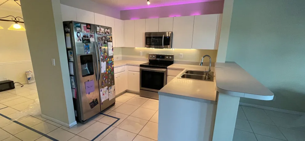 Contemporary Kitchen Transformation by Abba Construction & Remodeling - Photo 2