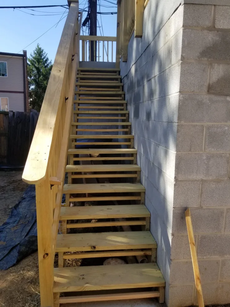 Bespoke Deck, Stair, and Railing Installation by Ansaaris House Of Construction LLC - Photo 3
