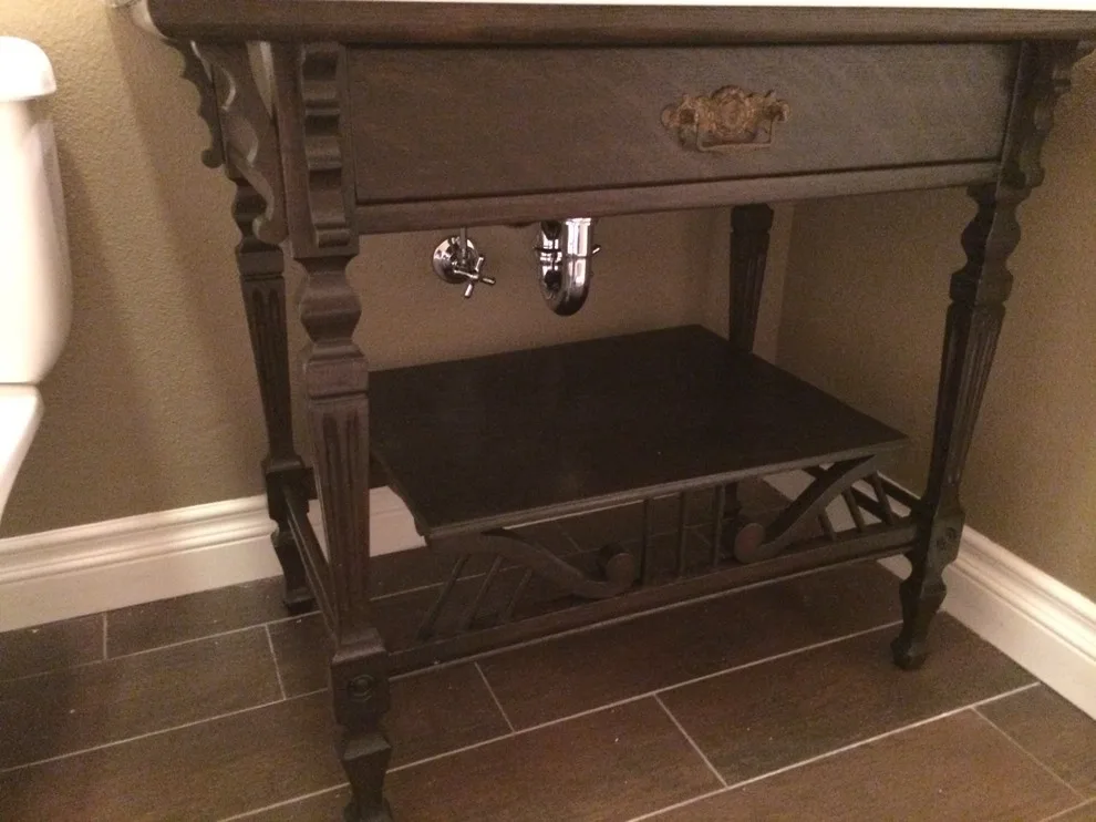 Vintage Bath Vanity by Graham Hallissey Construction - Photo 6