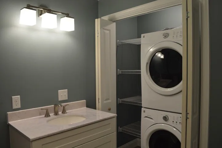 Bathroom and Laundry Space in Apartment by Crossroads Construction - Photo 4