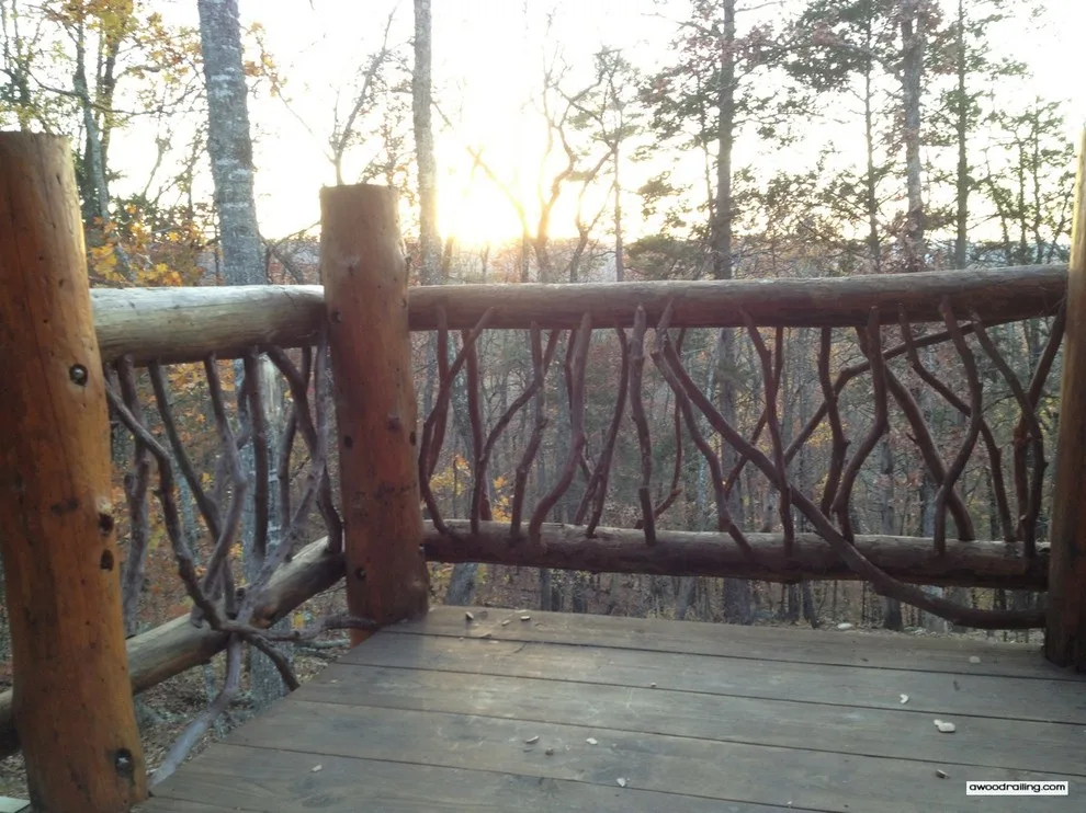 Arkansas Newel Post Railing by Mountain Laurel Handrail - Photo 6